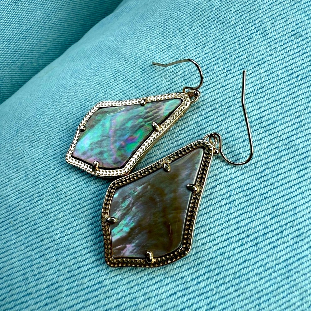 Kendra Scott Shell Drop Earrings